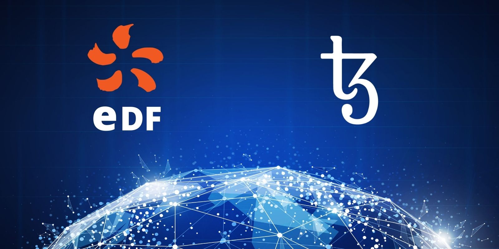 Le groupe EDF s'implique dans la blockchain française Tezos (XTZ)