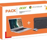 Un pack Acer Chromebook 14’’ avec une souris et une housse pour moins de 400€