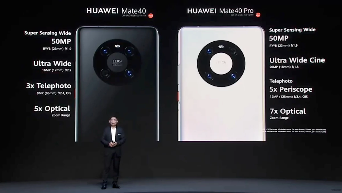 Huawei Mate 40 contre Mate 40 Pro