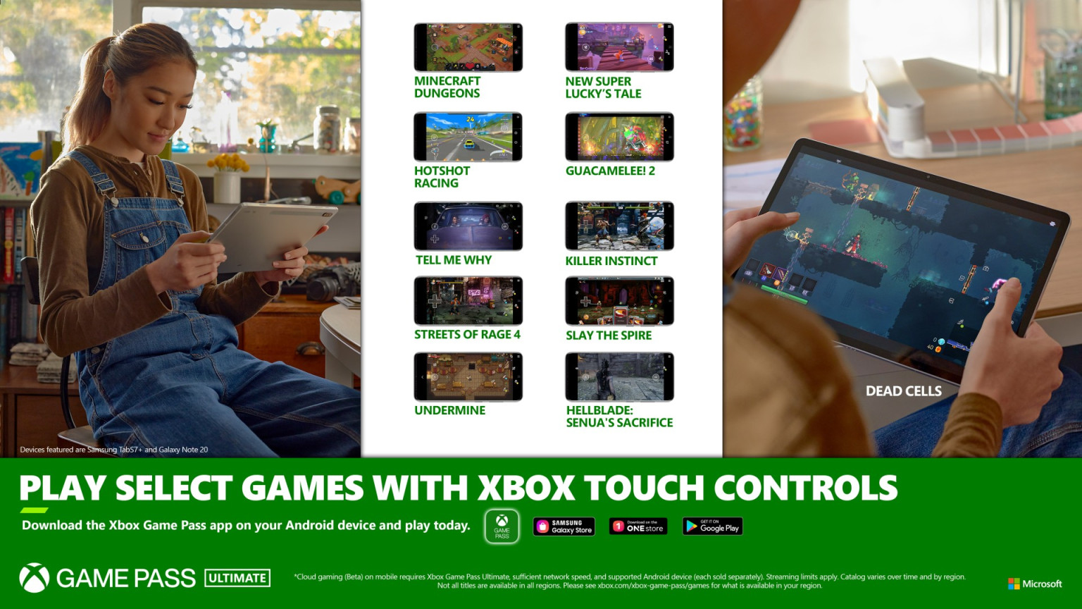 Xbox Game Pass : de nouveaux titres jouables via les commandes tactiles sur Android