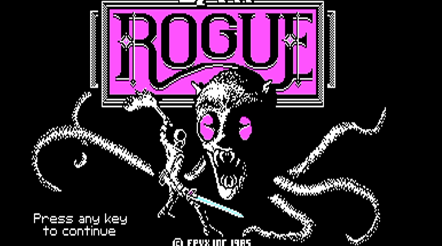 Rogue, le jeu de 1980 et père des « rogue-likes », est désormais disponible sur Steam