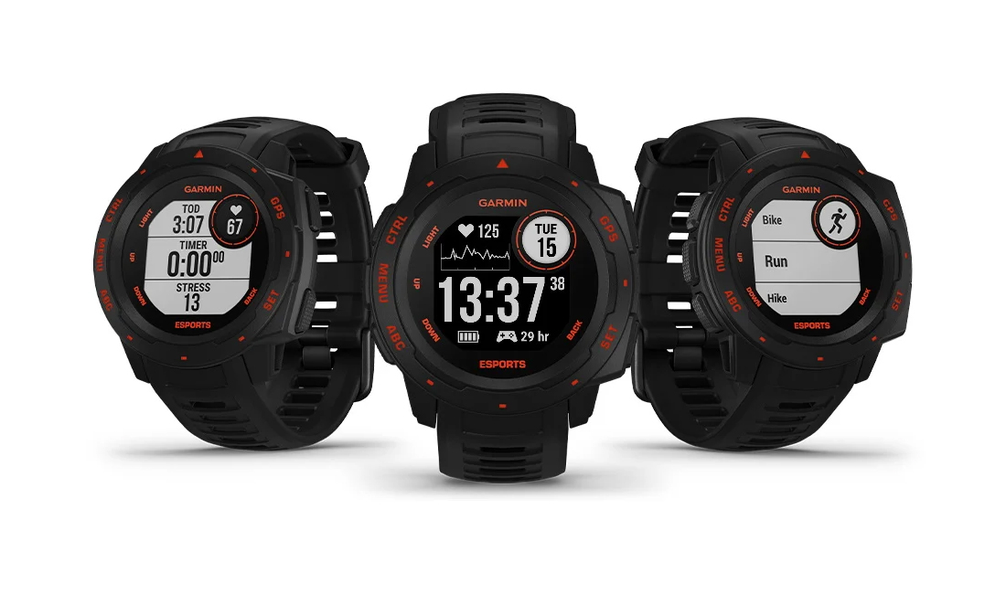 Garmin dévoile Instinct Esport Edition, une montre connectée à destination des gamers