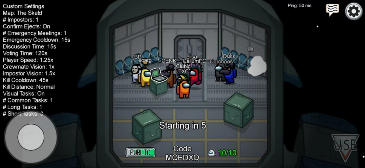 Lobby Among Us