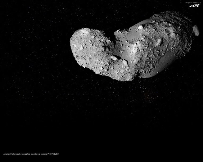 Hayabusa 1 itokawa asteroid © ISAS/JAXA
