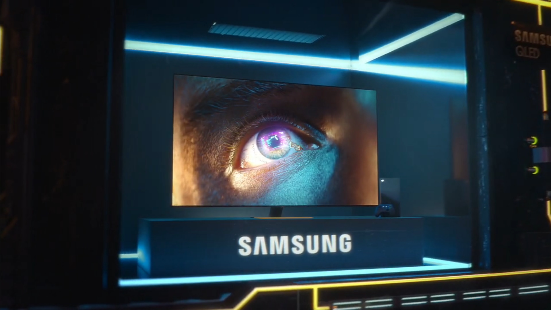 Samsung s'associe à CD PROJEKT RED et propose une TV QLED Cyberpunk 2077