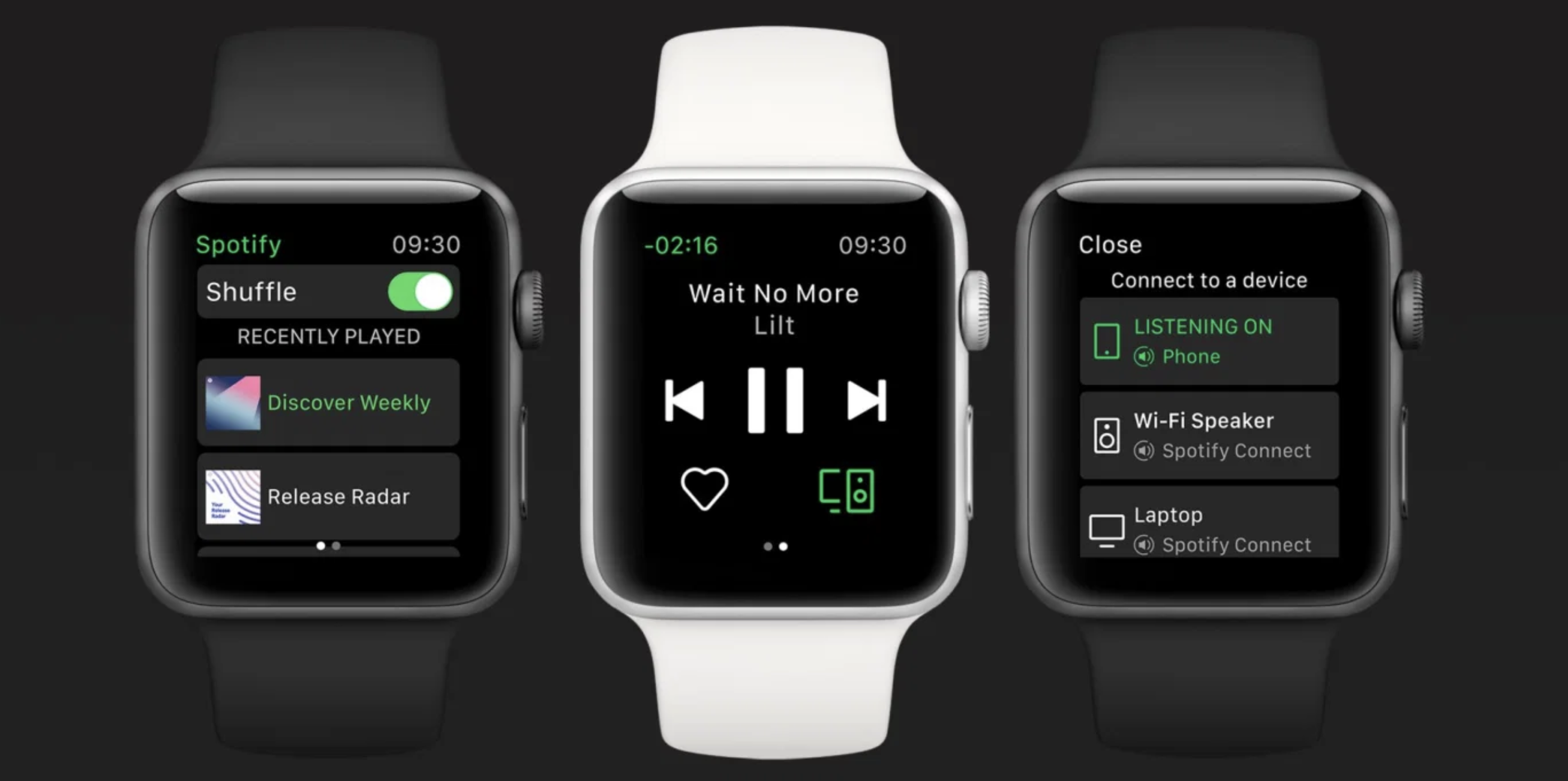 Spotify sur Apple Watch : du streaming sans iPhone, comme Apple music