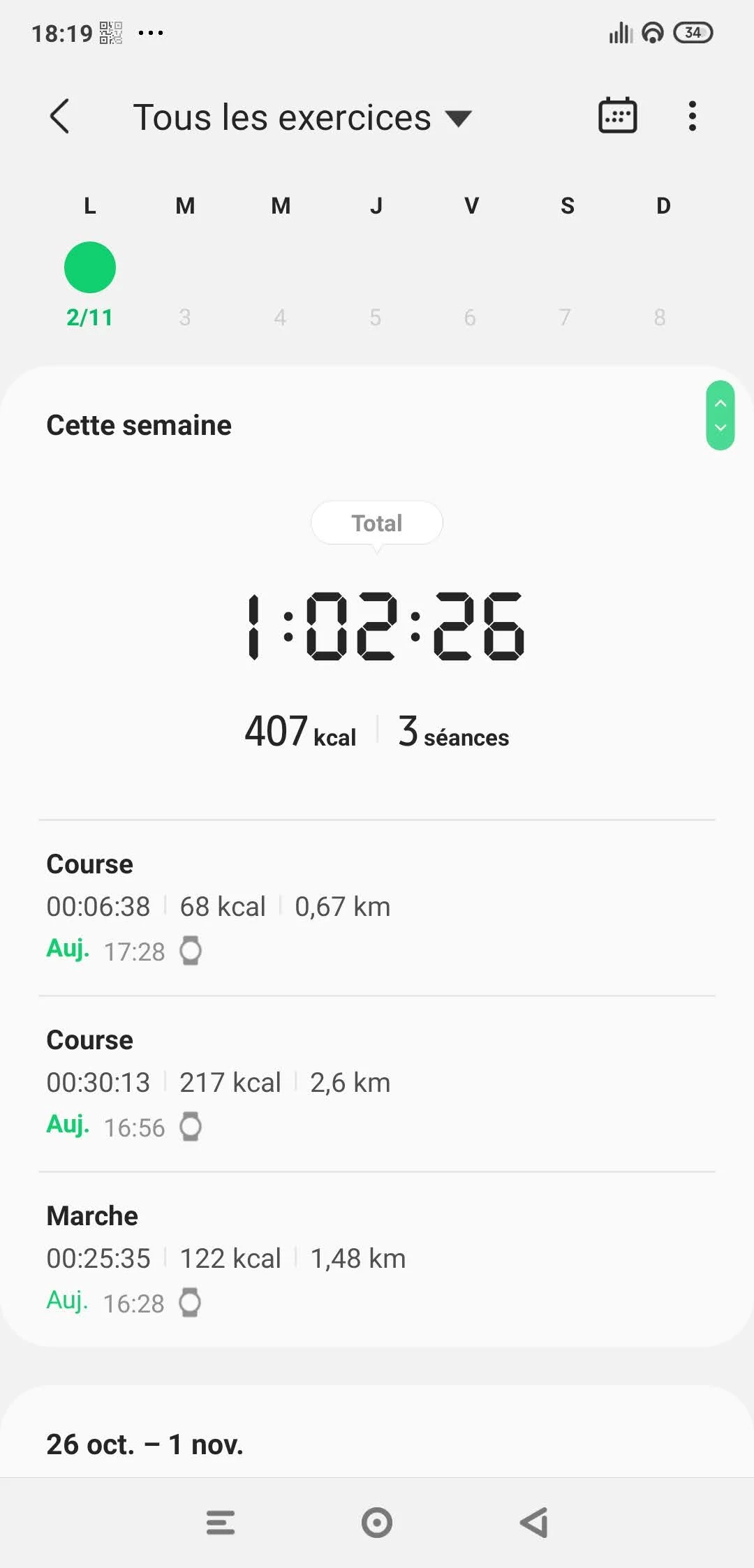 Watch3 - Exercice 1