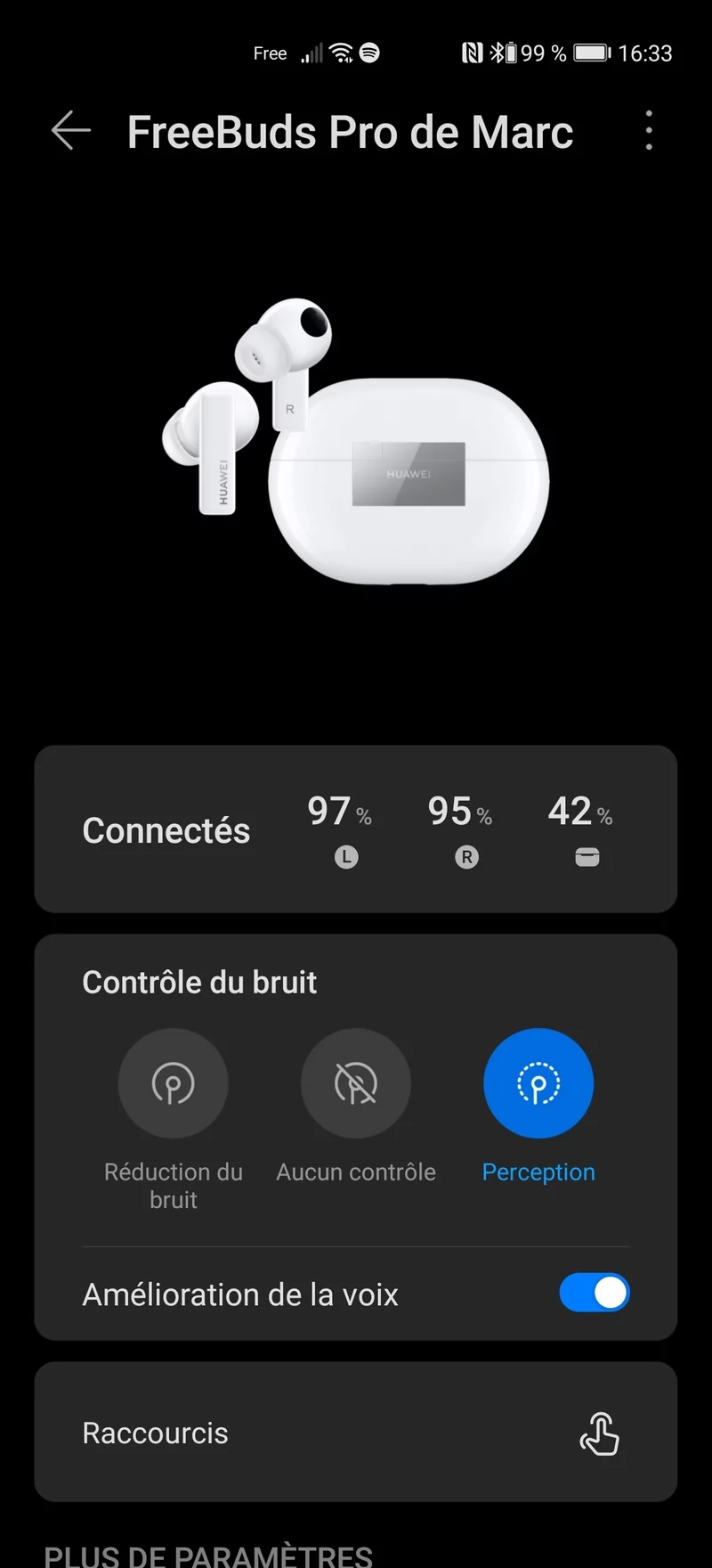 Freebuds Pro - ANC 1 © Clubic - Marc Mitrani