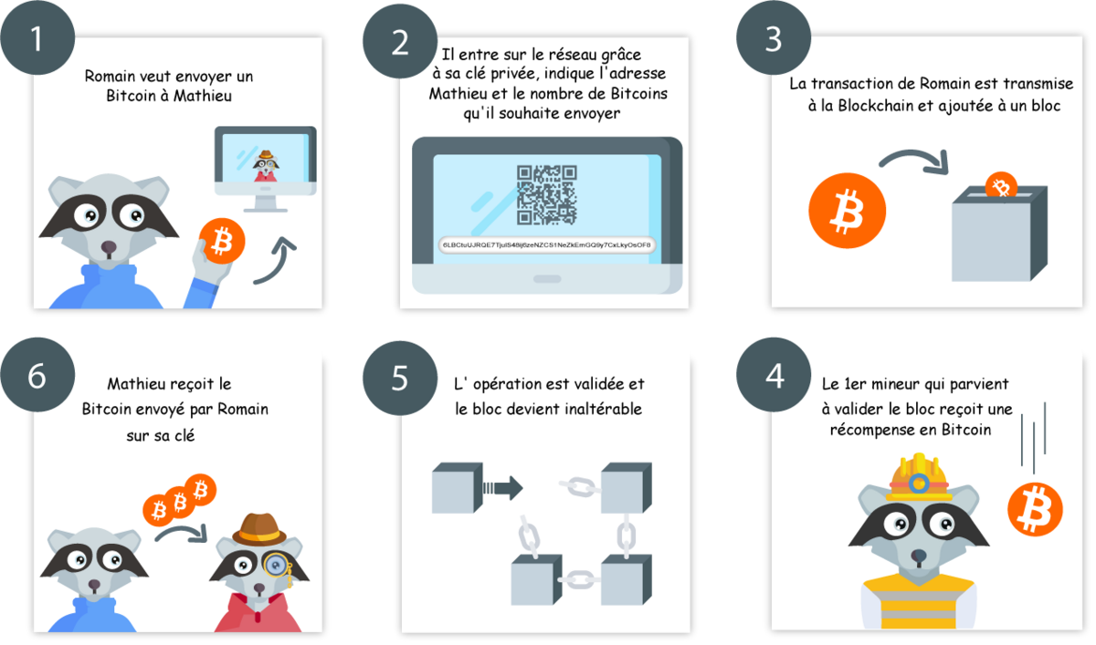 Blockchain © Communauté Rakoon