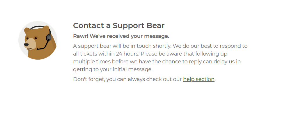 TunnelBear VPN 2020 © TunnelBear