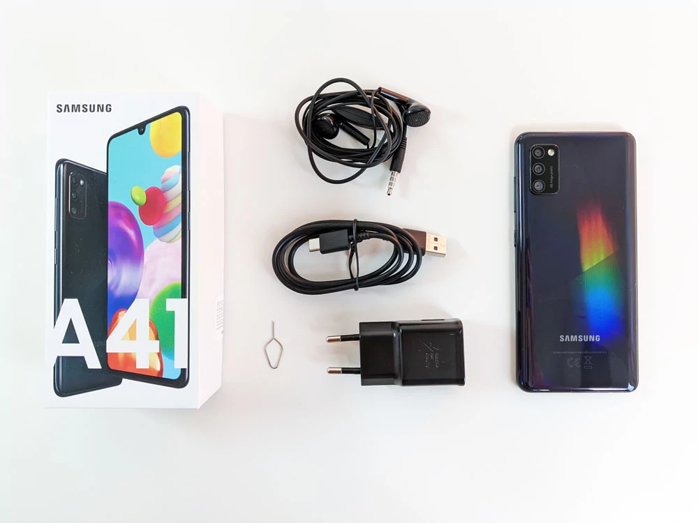 Samsung Galaxy A41 Boite