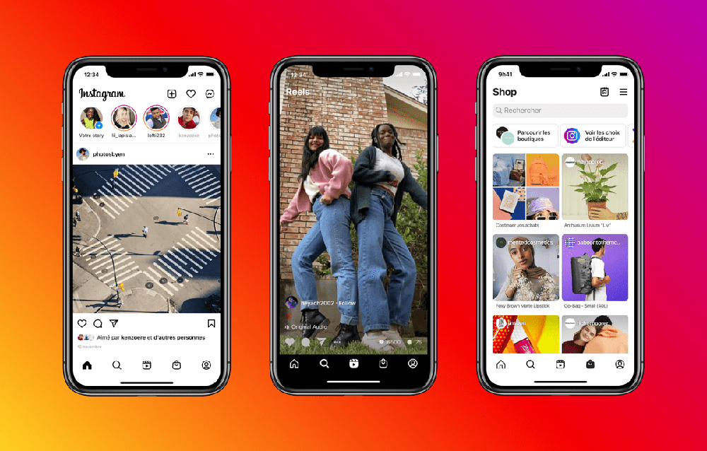 Instagram refont son accueil met le shopping en avant