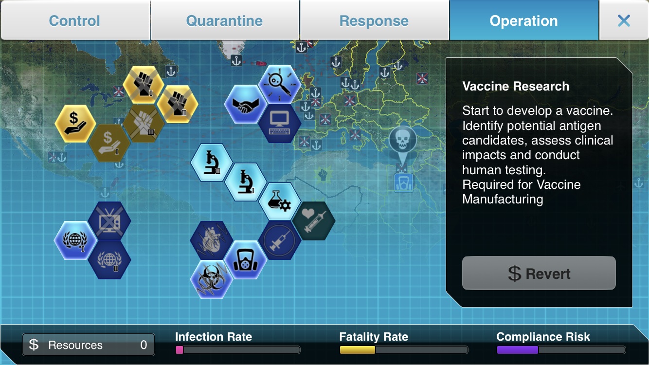 Le téléchargement de Plague Inc: The Cure gratuit... jusqu'à ce que la COVID-19 soit sous contrôle