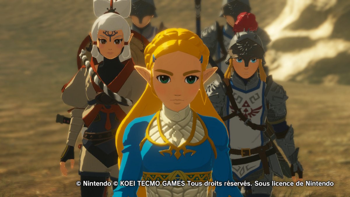 La princesse Zelda évolue sous nos yeux tout au long de l'aventure