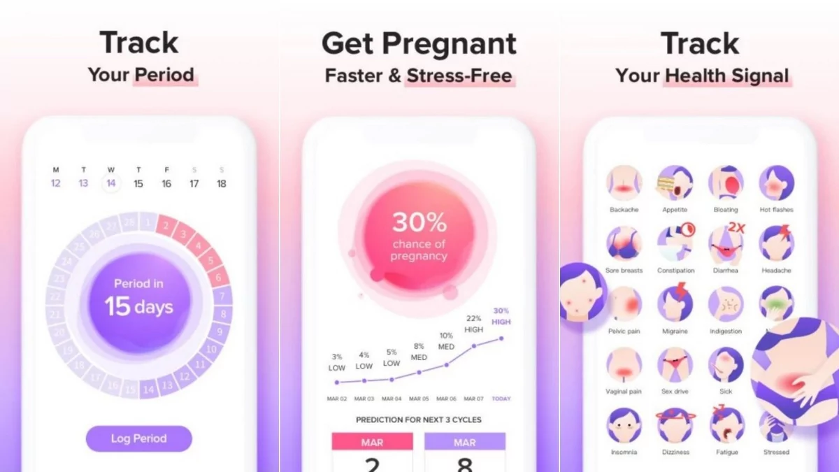 Glow Ovulation et Fertilité © Clubic.com