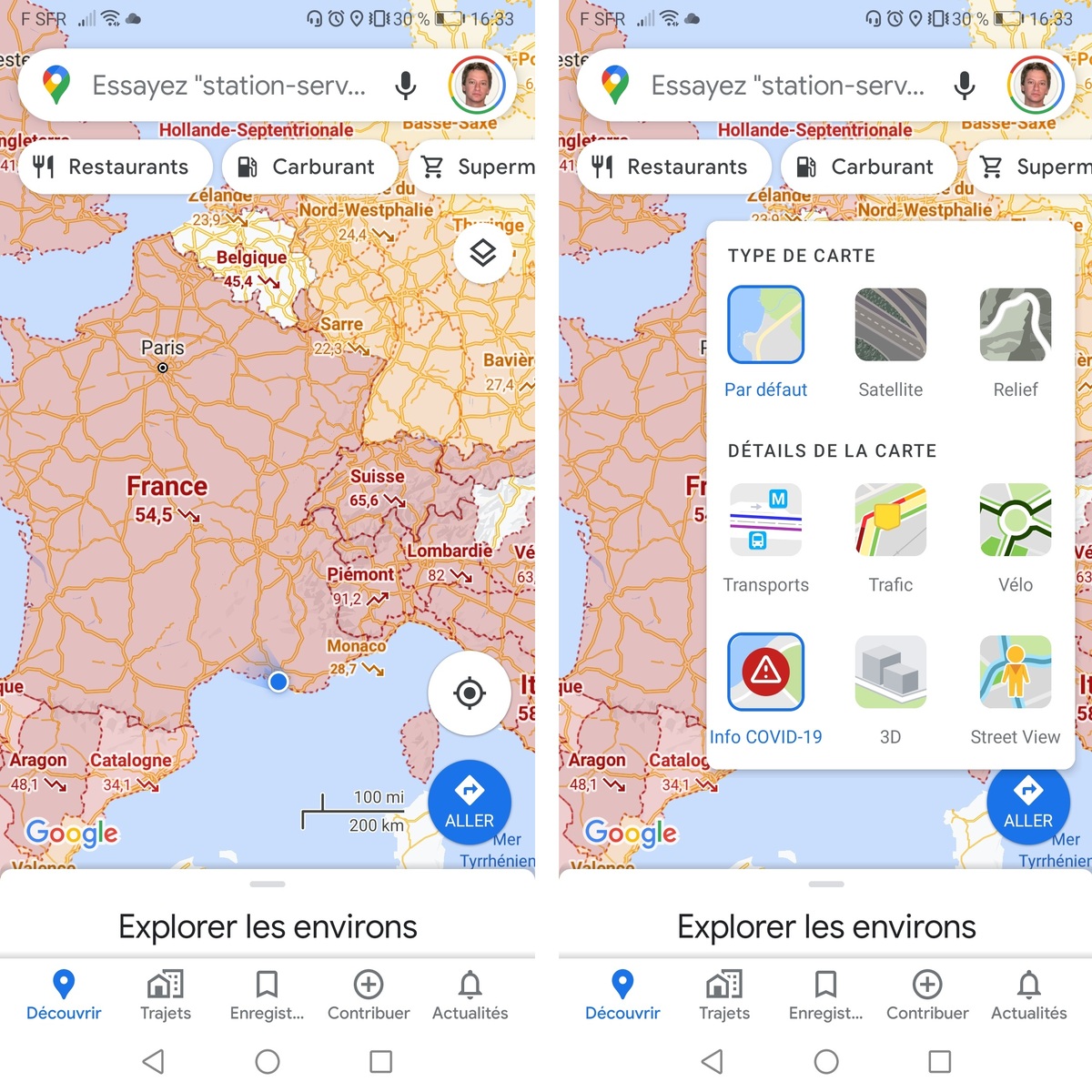 Affluence dans les transports, calque Covid-19 : Google Maps annonce ses dernières nouveautés