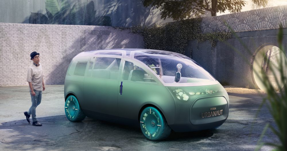 BMW dévoile un concept de van MINI autonome : le Vision Urbanaut