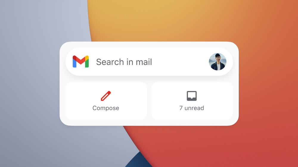 gmail  widget