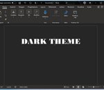 Microsoft Word se montre en mode sombre pour la première fois