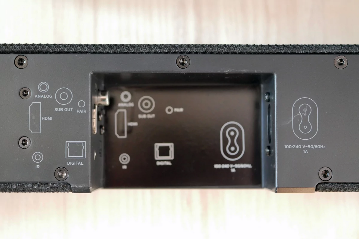Klipsch Cinema 600 connexions