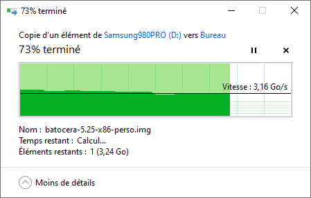 s'est-il trompé en affichant le SSD Samsung 980 Pro 2To à