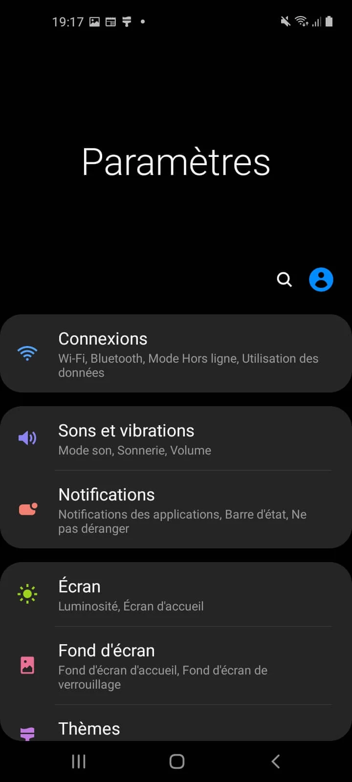 Interface 4 Samsung Galaxy A21s