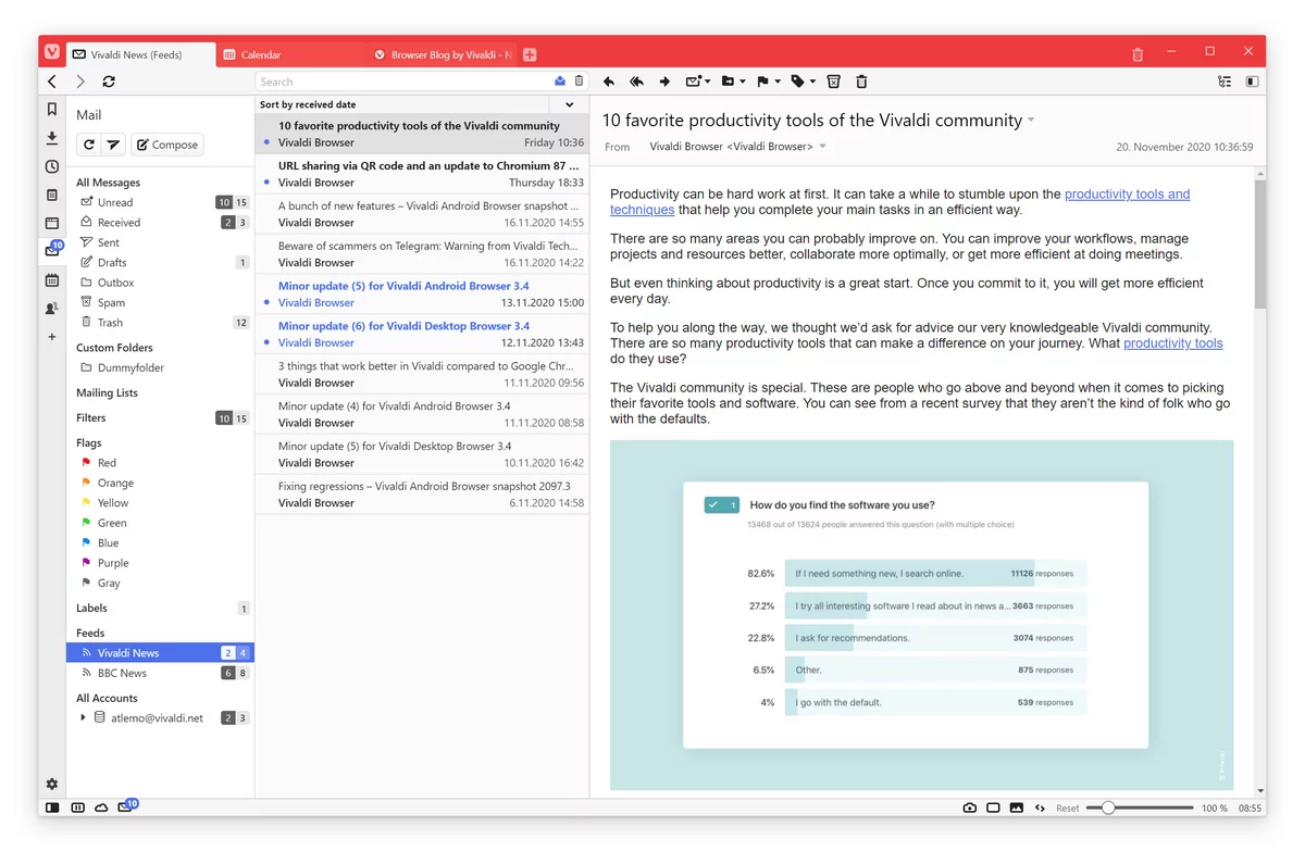 Vivaldi RSS © Vivaldi