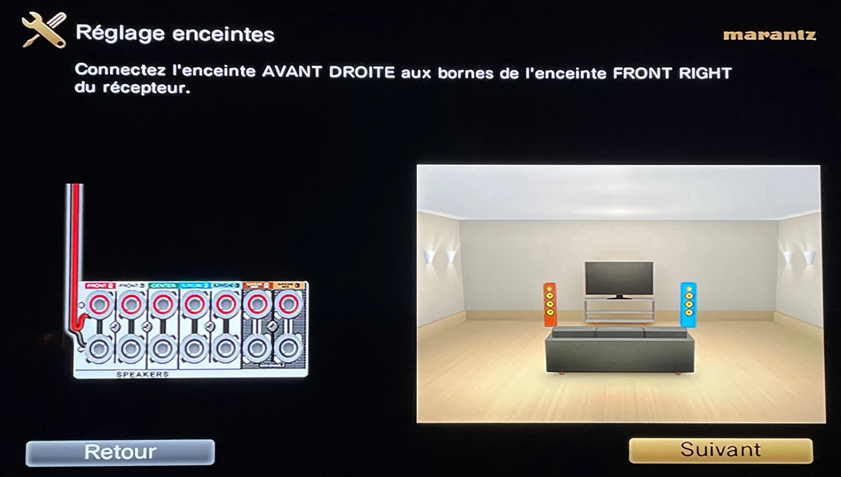 Marantz NR1711 installation