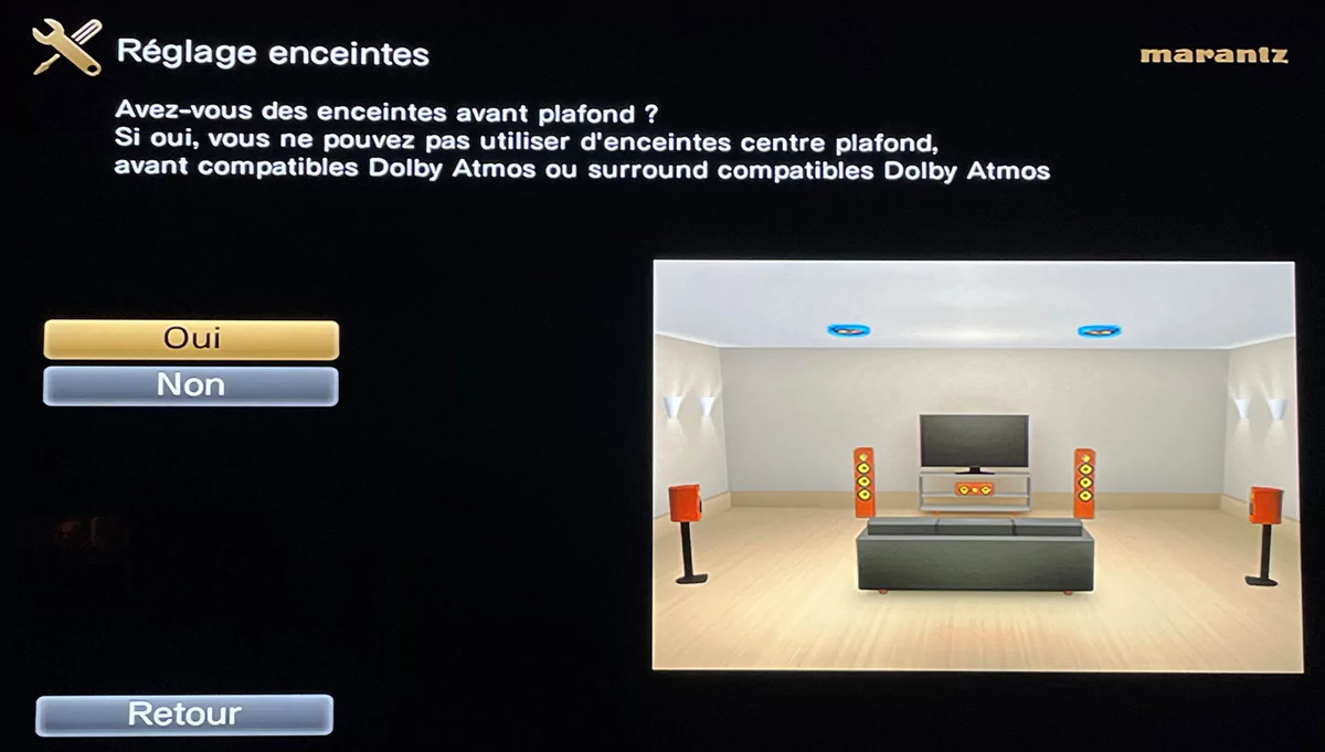 Marantz NR1711 installation