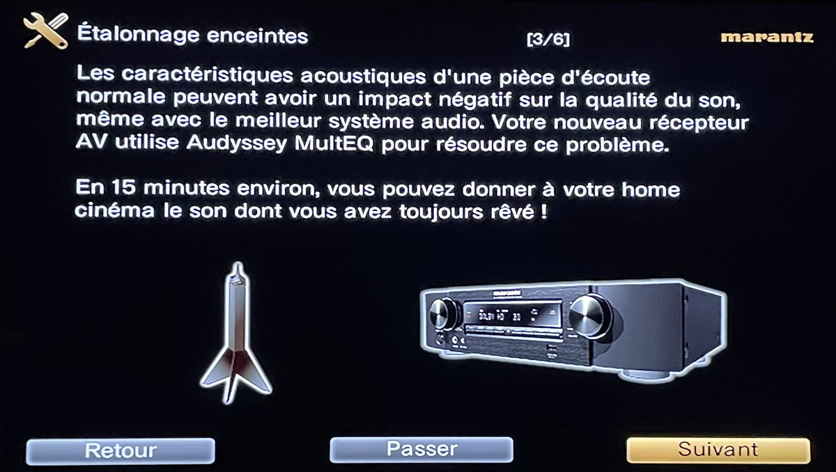Marantz NR1711 installation