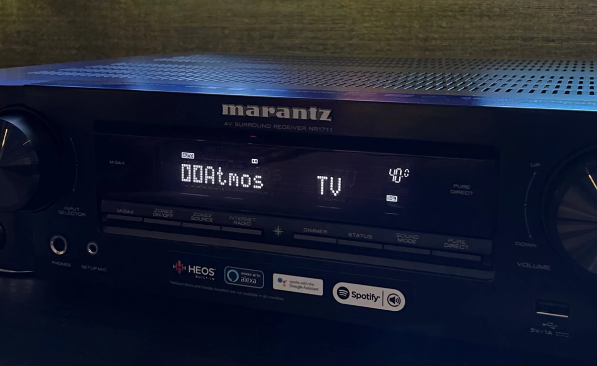 Marantz NR1711 afficheur