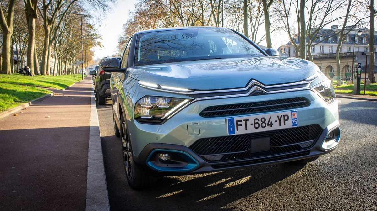 Citroën e-C4 © David Nogueira