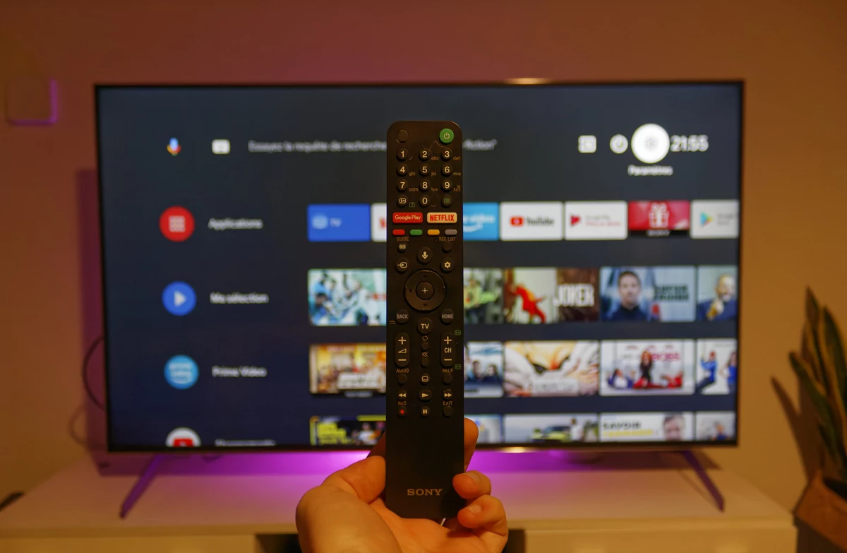 sony xh90 télécommande