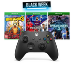 Black Friday Cdiscount : un pack Xbox avec manette sans fil Carbon Black + 3 jeux