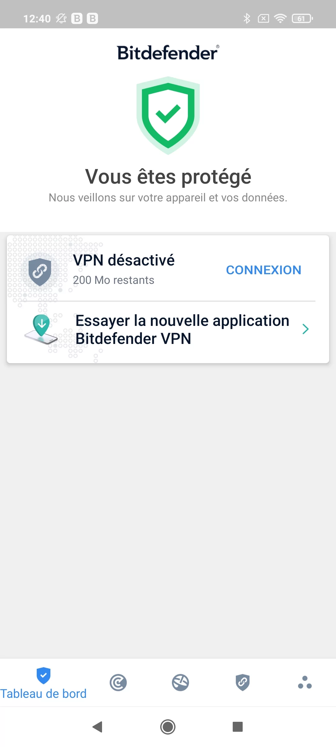 Bitdefender Total Security Android © Stephane Ruscher