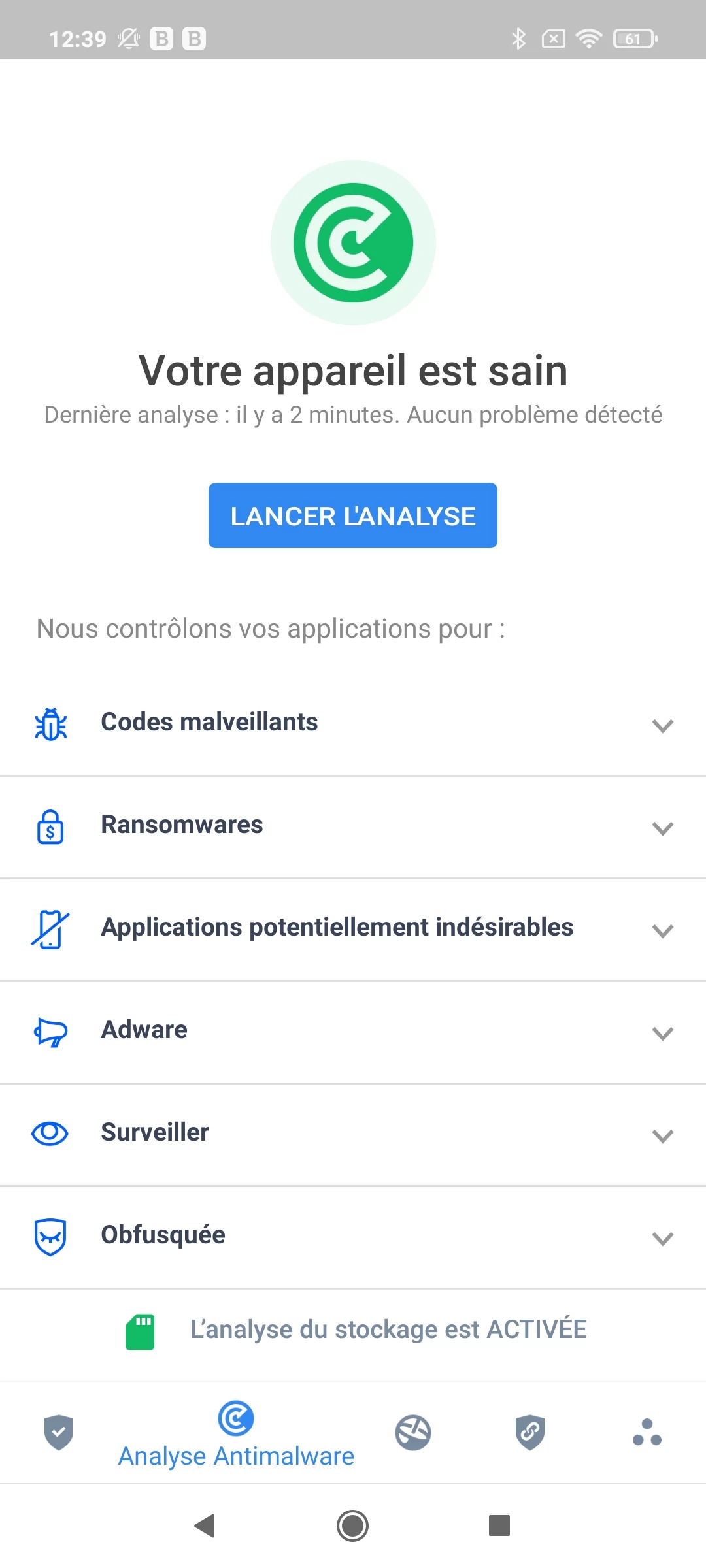 Bitdefender Total Security Android © Stephane Ruscher