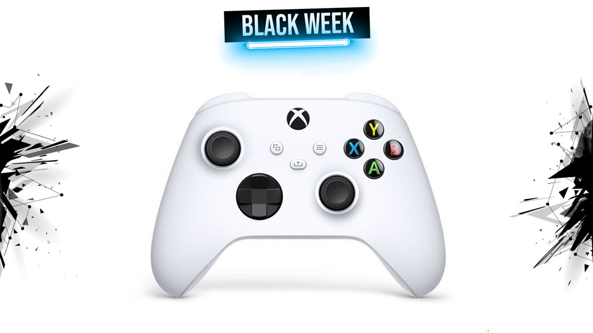 manette xbox series blanc black week 1600