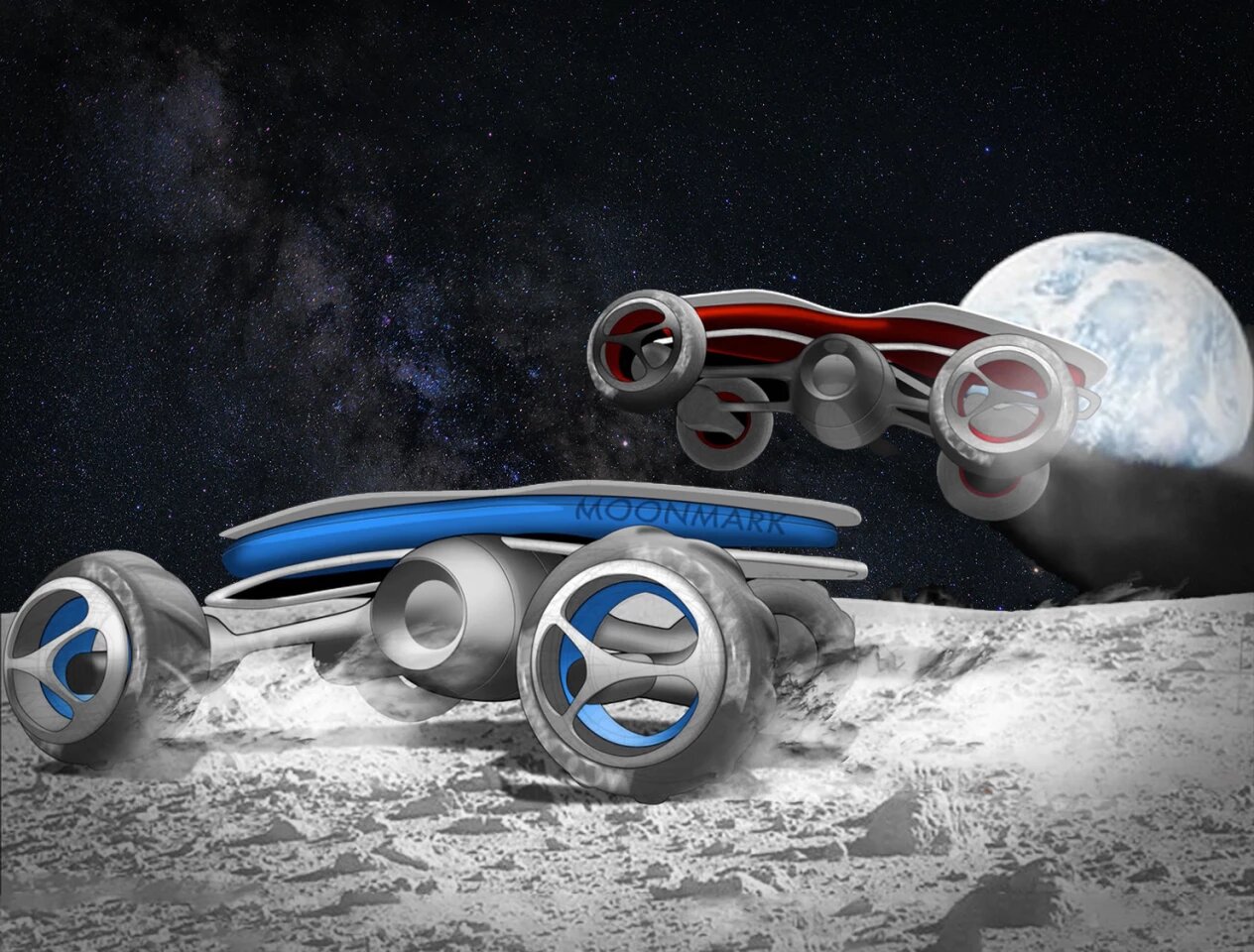 La start-up Moon Mark veut organiser une course de voitures télécommandées sur la Lune en 2021