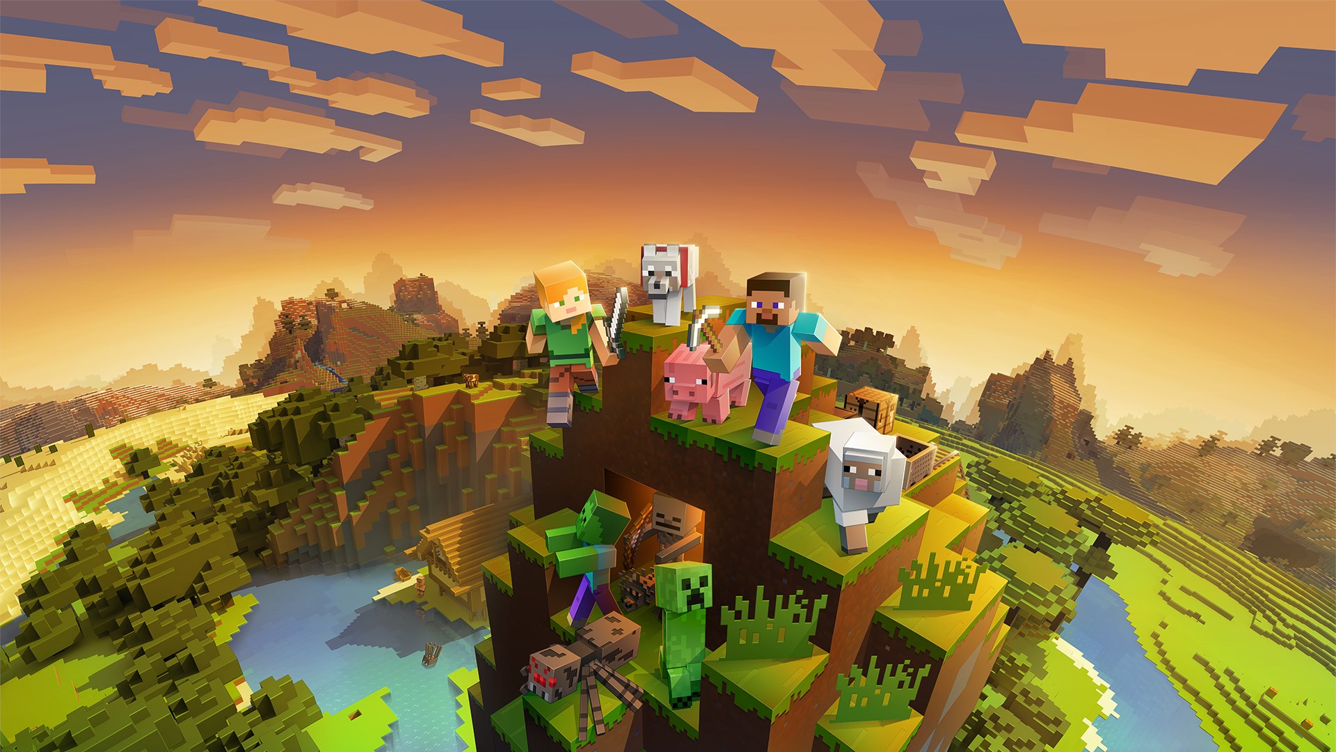 Minecraft Dungeons sera le prochain jeu à l'essai sur Nintendo