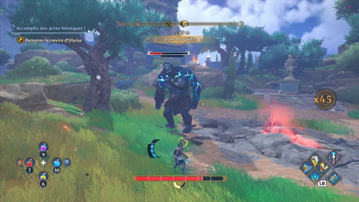 Immortals Fenyx Rising test