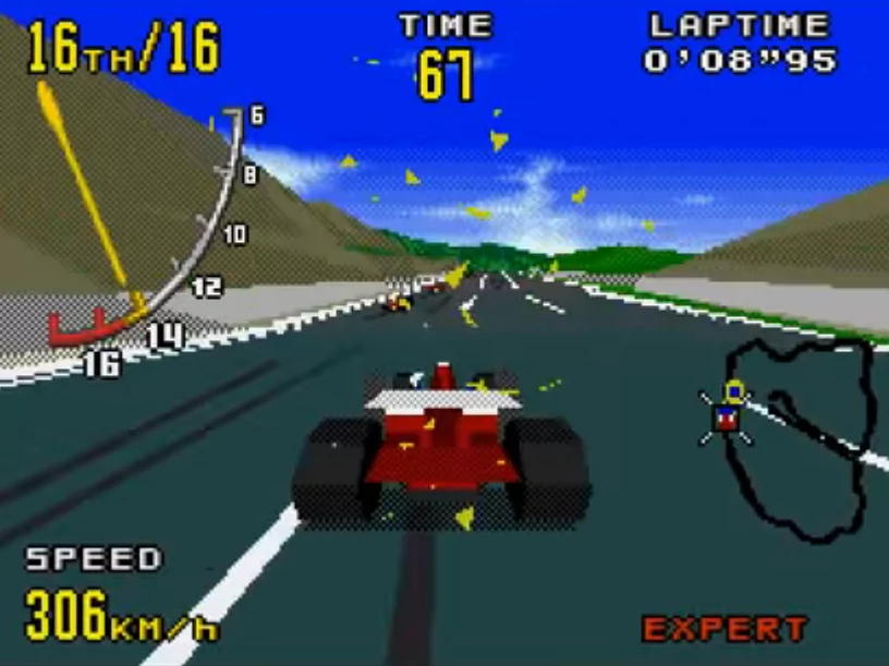 Virtua Racing : la révolution de la course virtuelle, de l'arcade à la SEGA  Mega Drive !