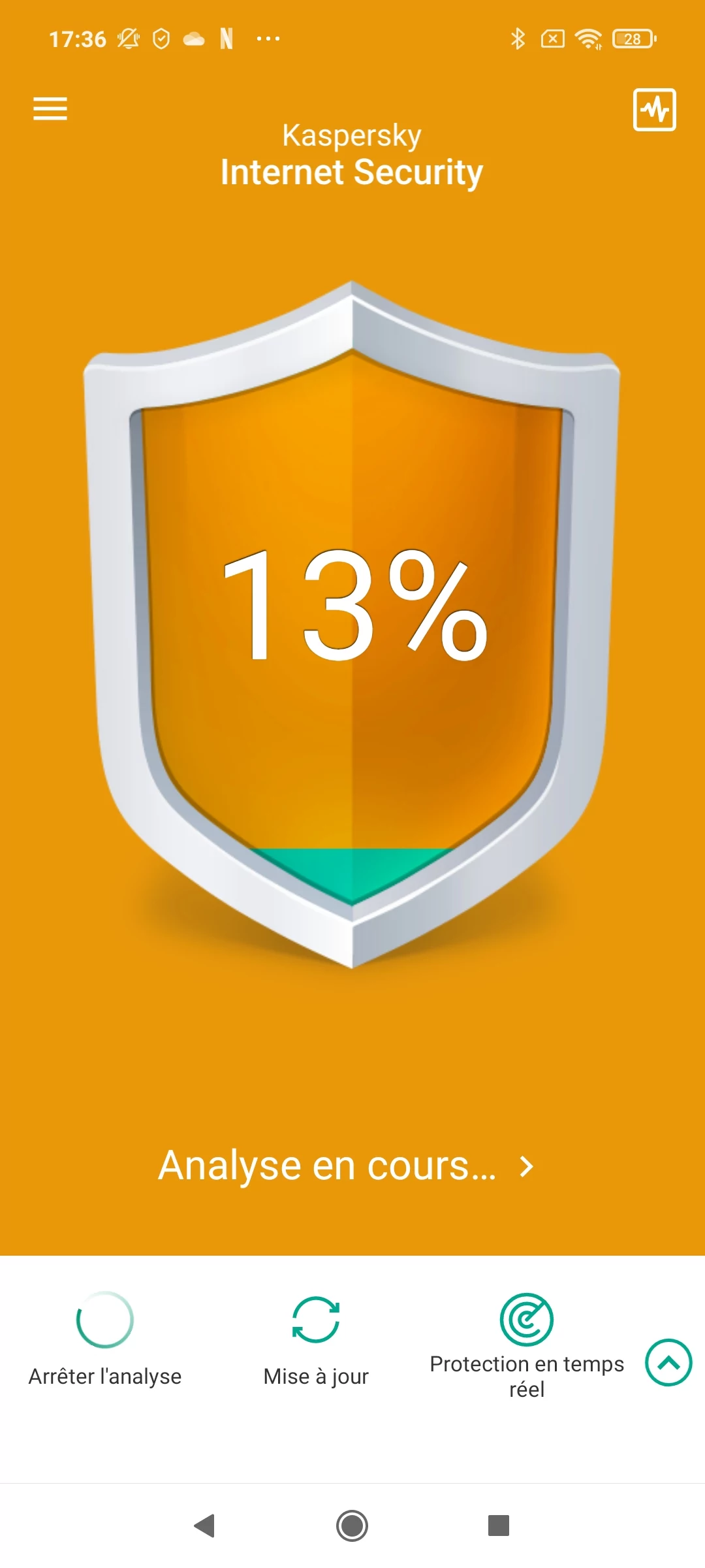 Kaspersky Internet Security Android © Stephane Ruscher