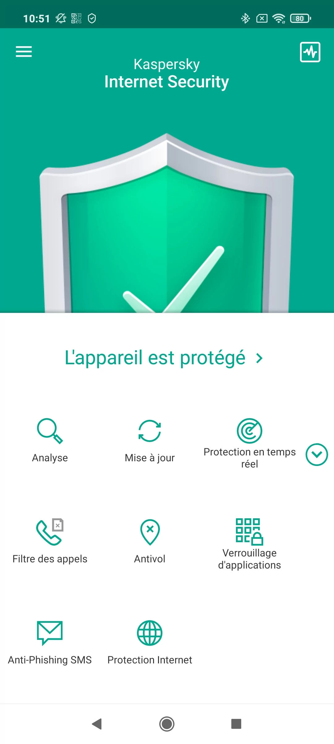 Kaspersky Internet Security Android © Stephane Ruscher