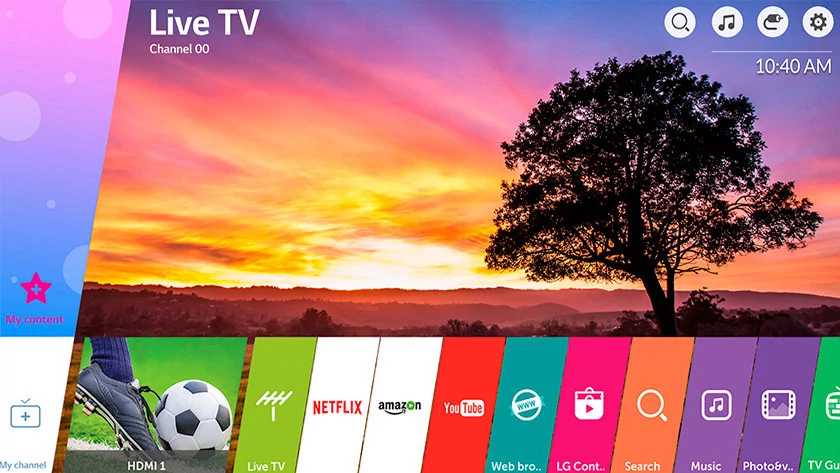 LG WebOS