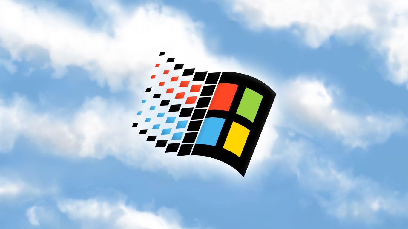 Windows 95 : la version 4K du fond d'écran fait sensation sur le web