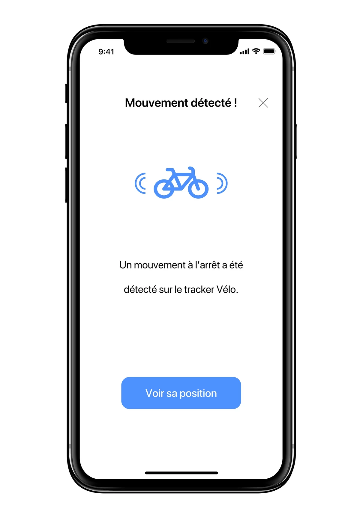 GPS Bike Tracker © Invoxia