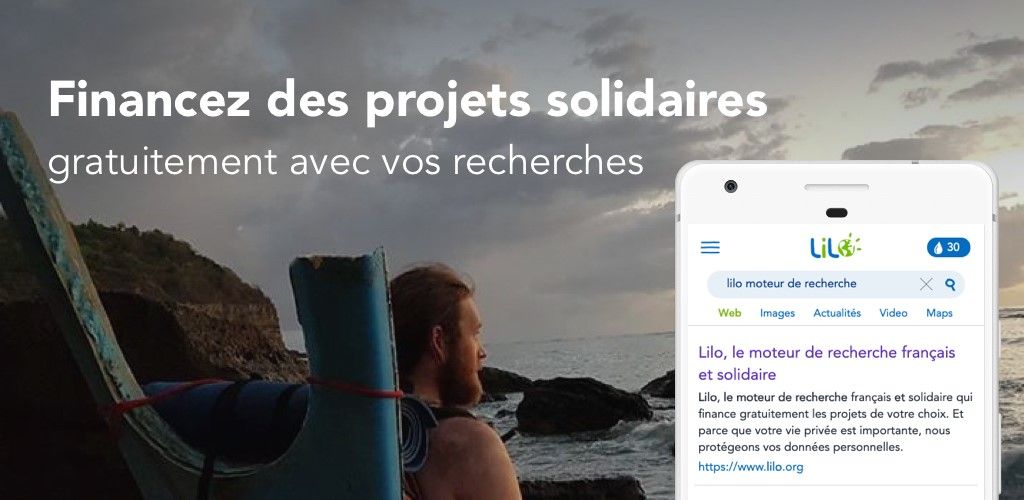 Le moteur de recherche Lilo se lance sur Android