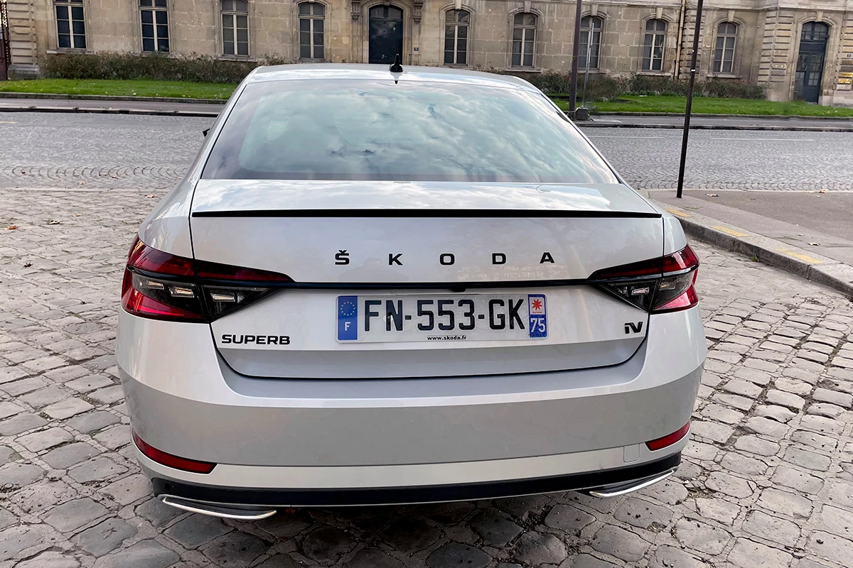 Skoda Superb iV Sportline © Jérôme Cartegini