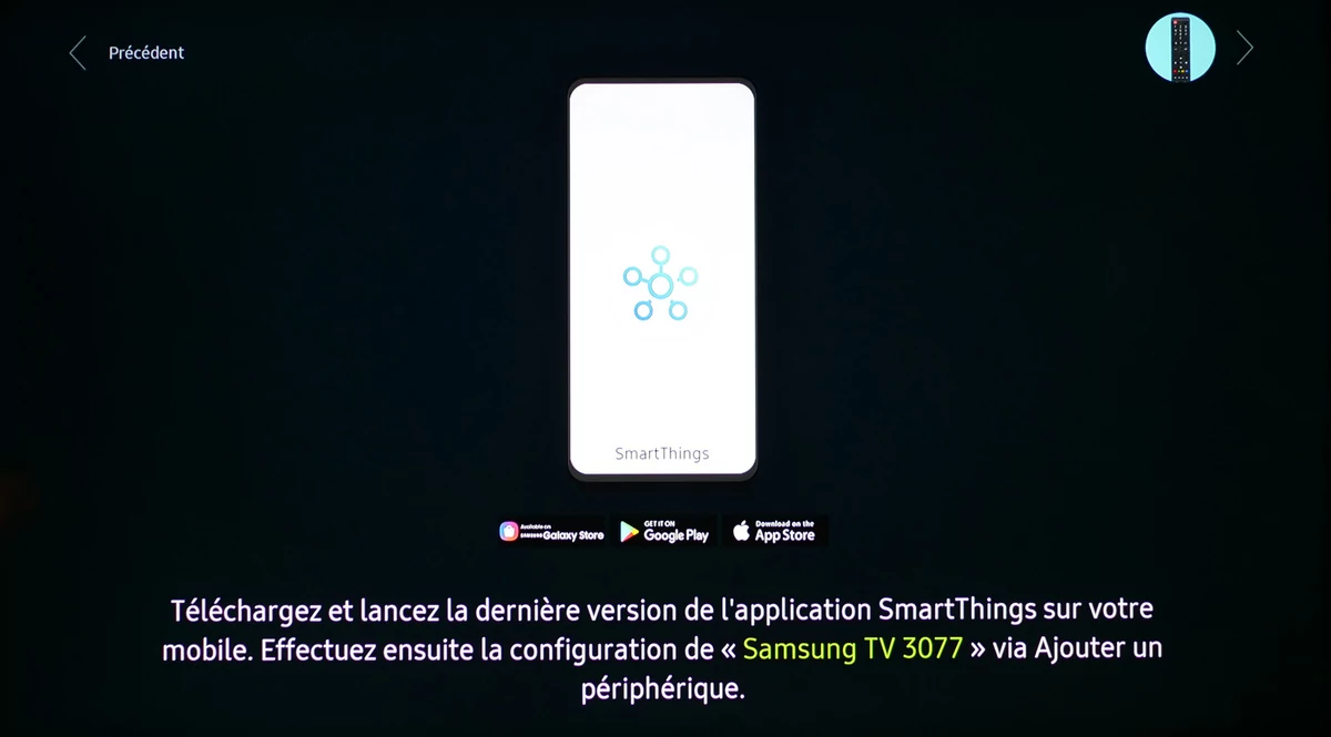 Samsung 55TU7125 installation