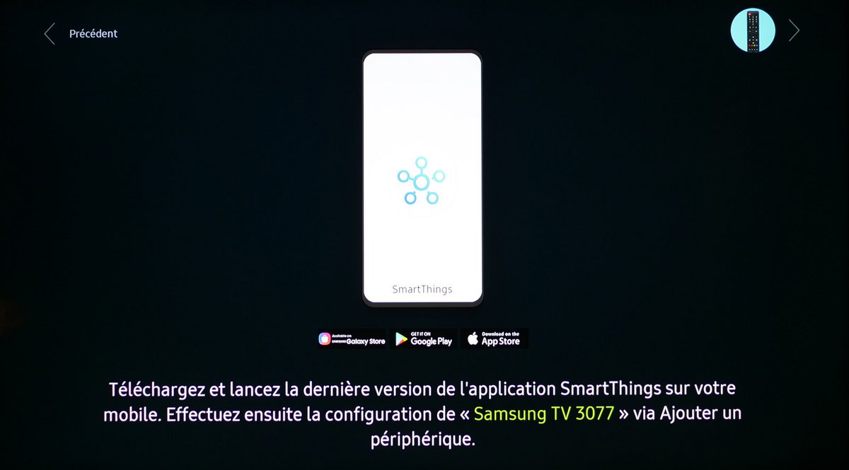 Samsung 55TU7125 installation